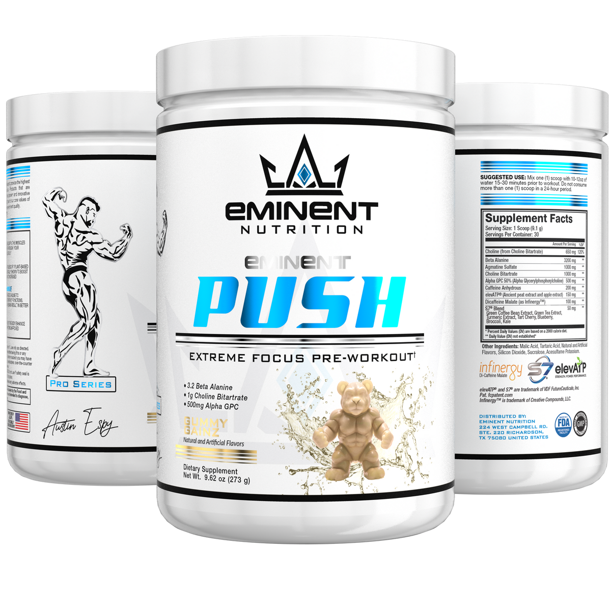 Gummy Gainz Eminent Push | Pre-Workout – Eminent Nutrition