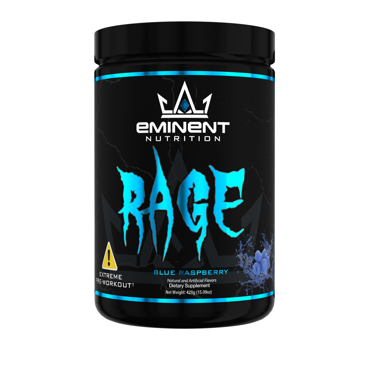 Blue Raspberry | Eminent Rage Extreme Pre-Workout – Eminent Nutrition
