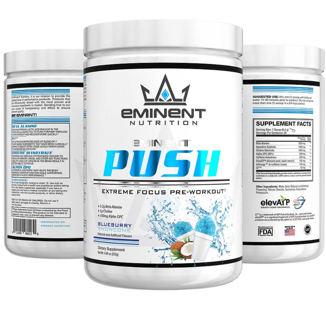 Blueburry Snowcone Eminent Push | Pre-Workout-2