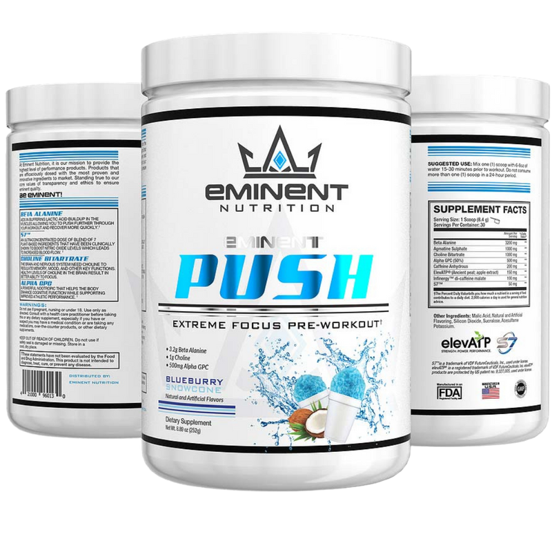 Blueburry Snowcone Eminent Push | Pre-Workout-2