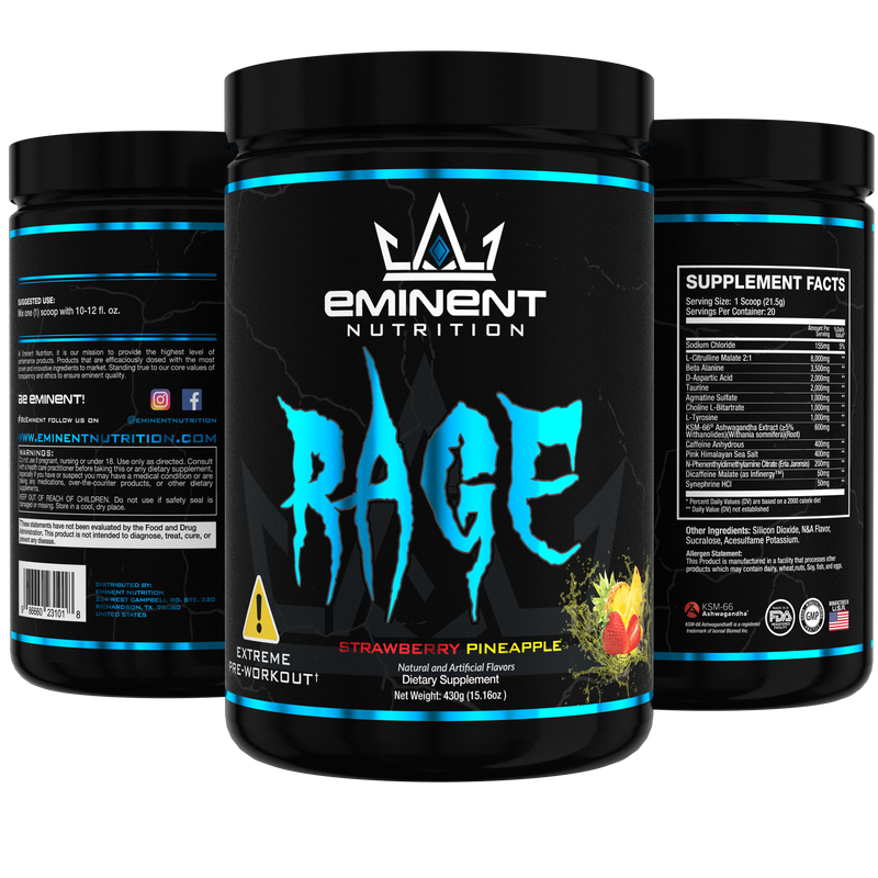 Strawberry Pineapple | Eminent Rage Extreme Pre-Workout-2