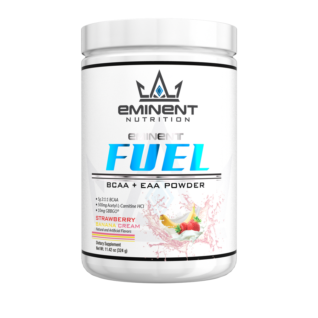 Strawberry Banana Cream Eminent Fuel BCAA + EAA  Eminent Nutrition