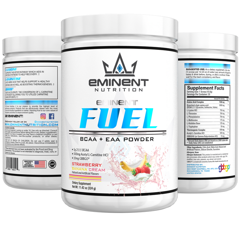 Strawberry Banana Cream Eminent Fuel BCAA + EAA-2