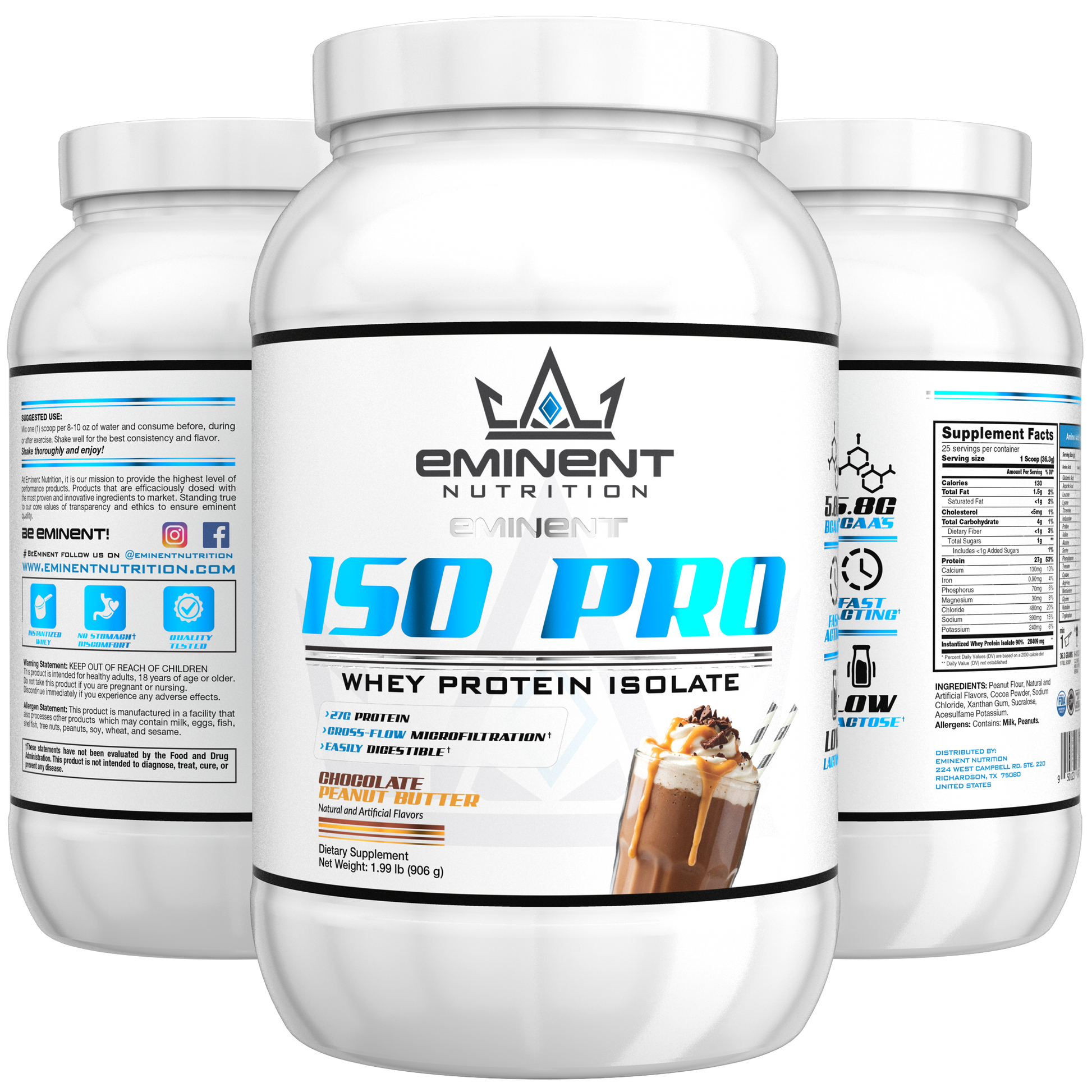 Chocolate Peanut Butter Eminent ISO | ISO Pro-2
