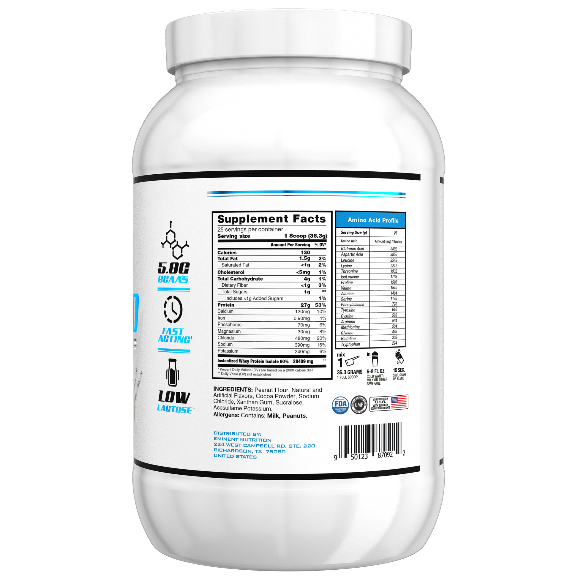 Chocolate Peanut Butter Eminent ISO | ISO Pro-3