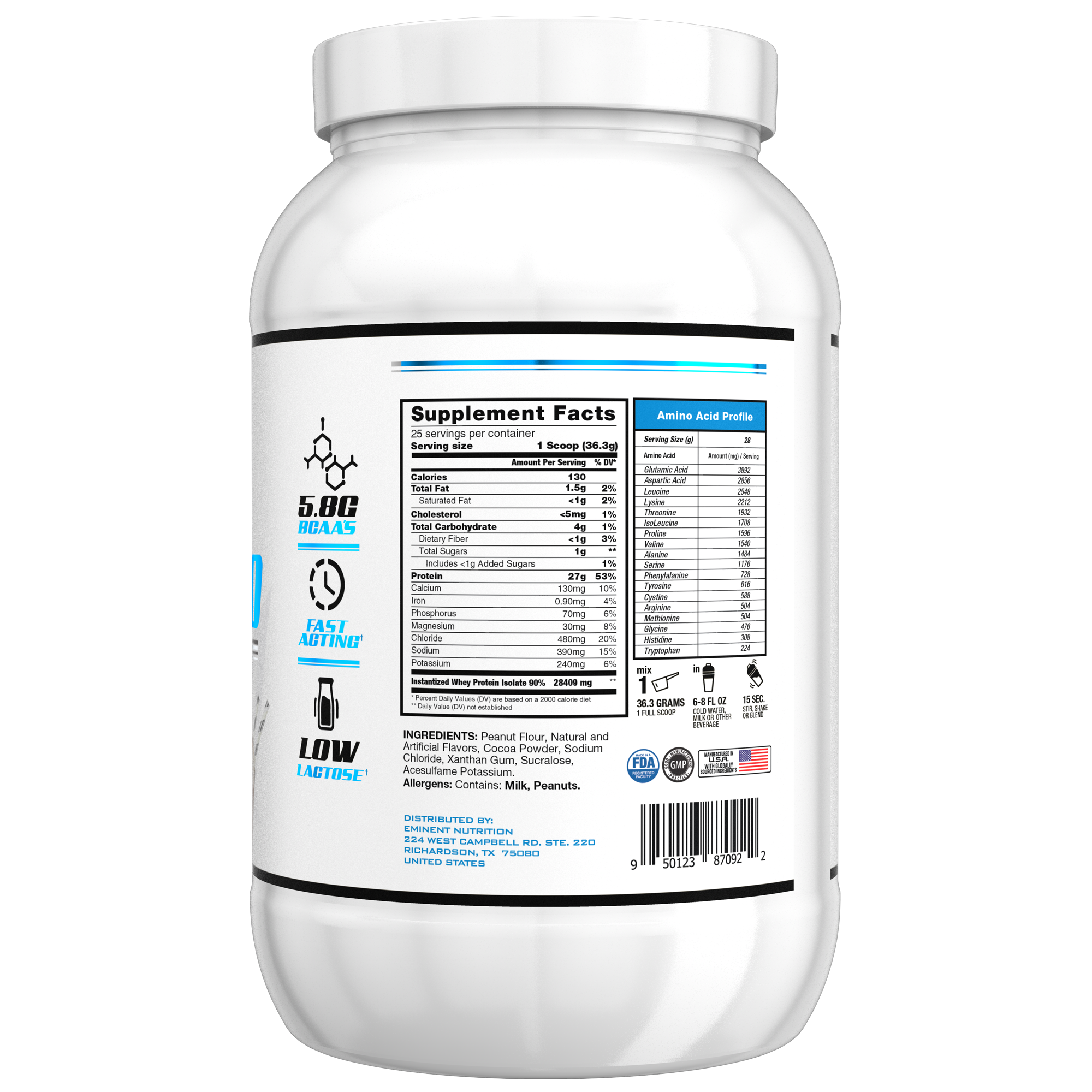 Chocolate Peanut Butter Eminent ISO | ISO Pro-3
