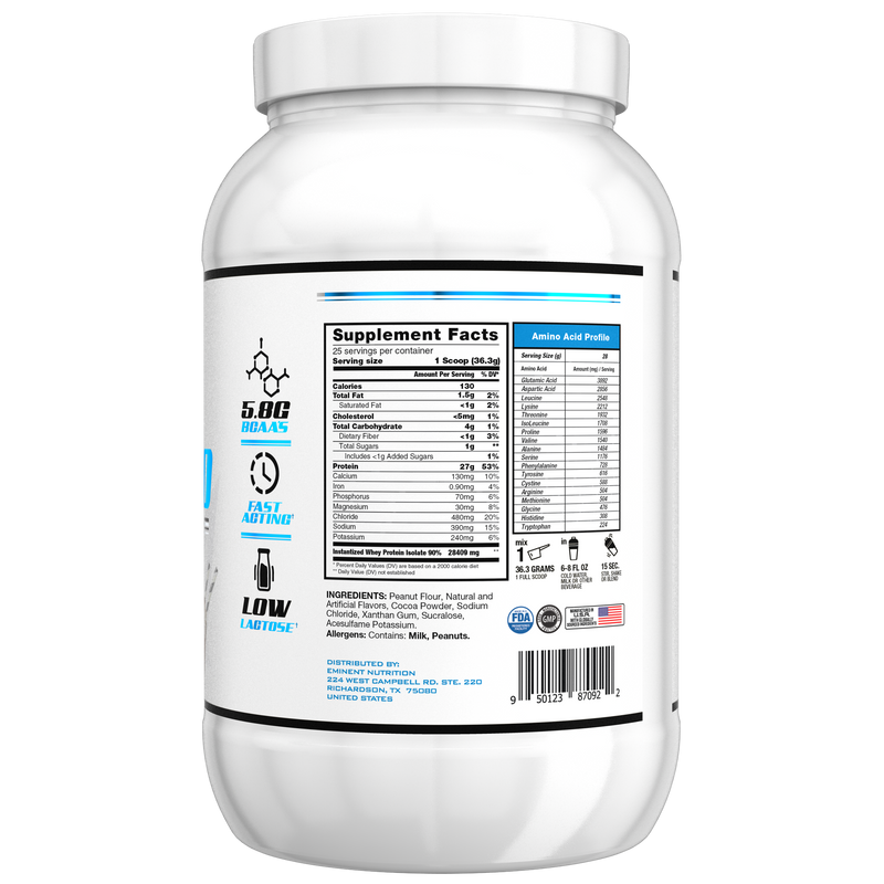 Chocolate Peanut Butter Eminent ISO | ISO Pro-3
