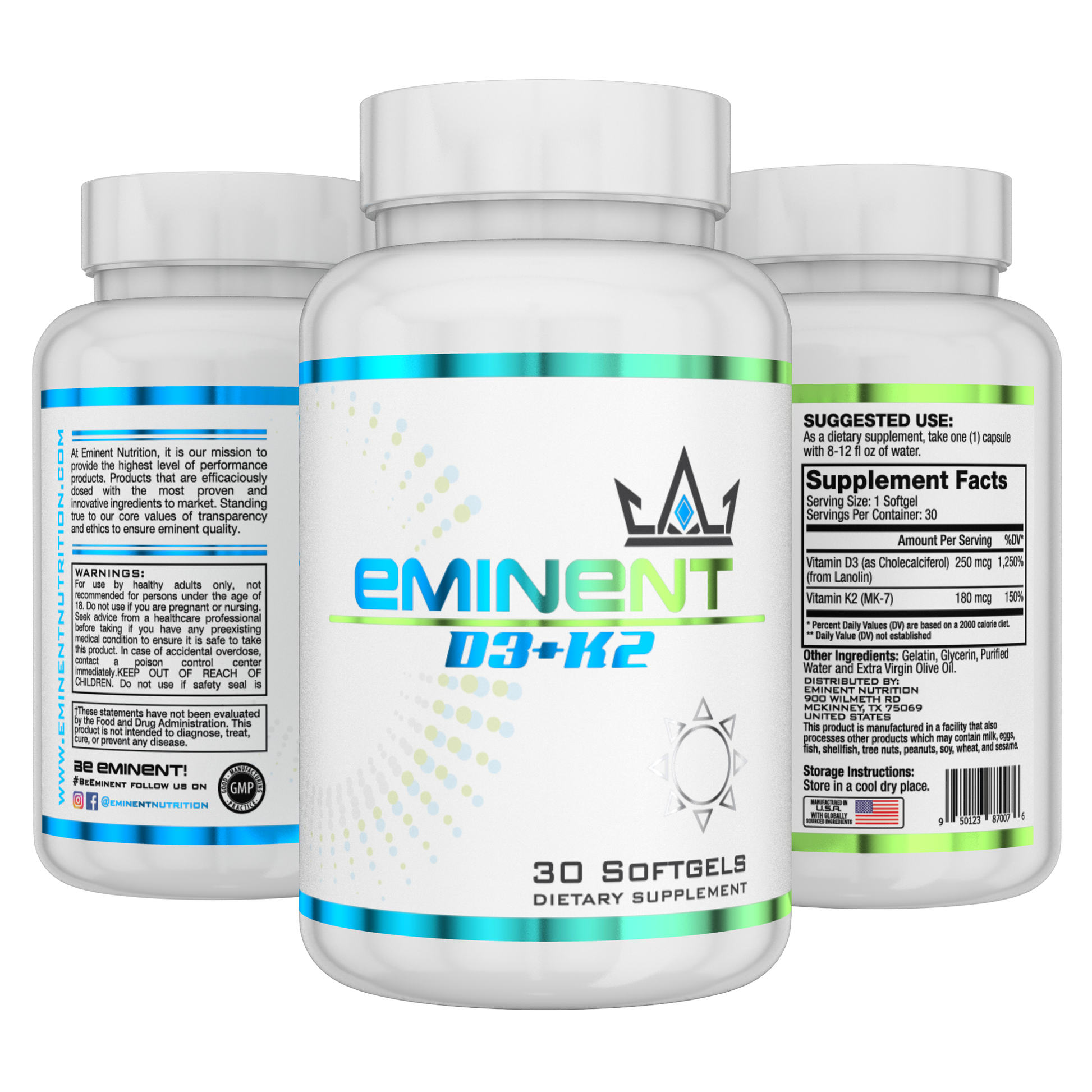 Eminent D3 + K2-2
