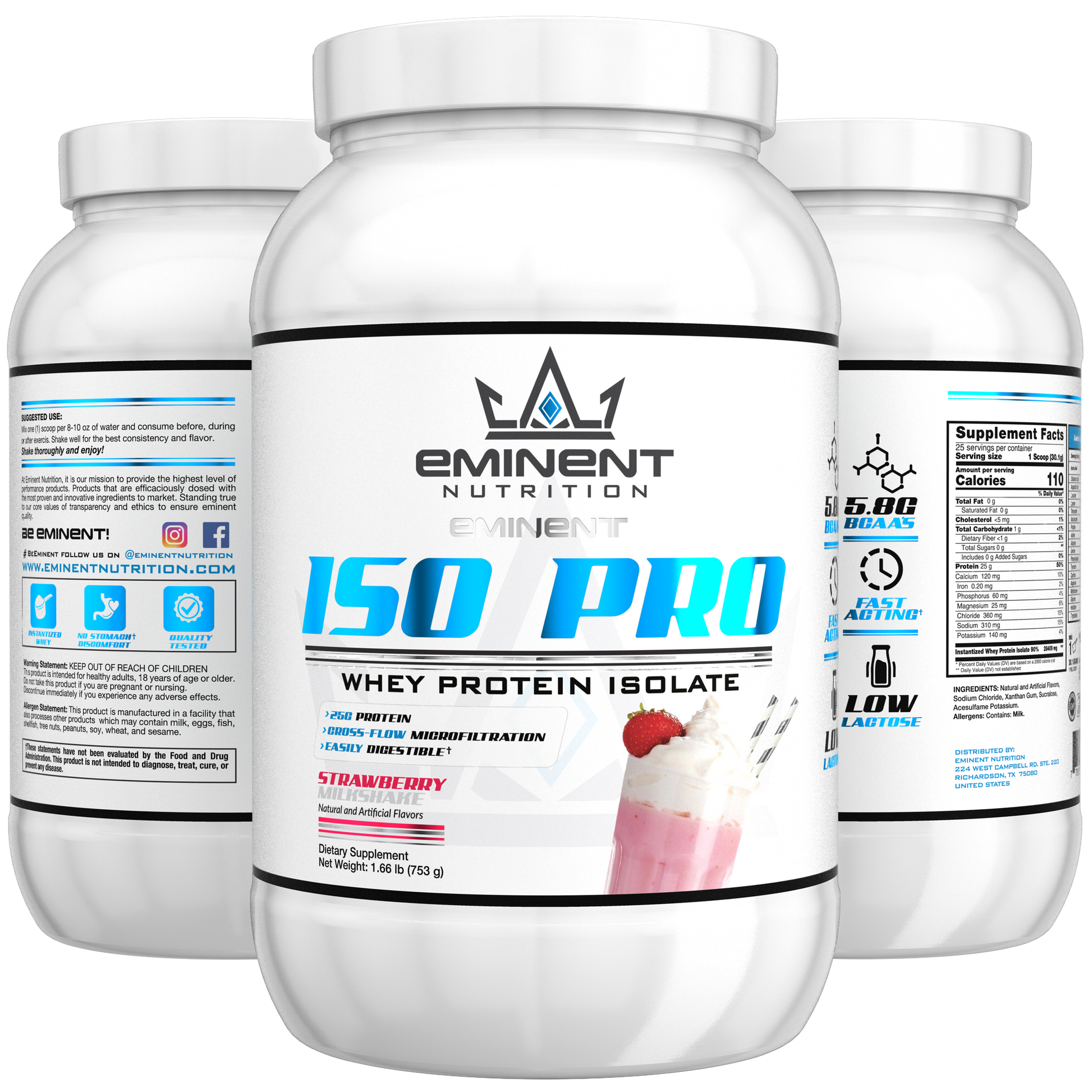 Strawberry Milkshake Eminent ISO | ISO Pro-2