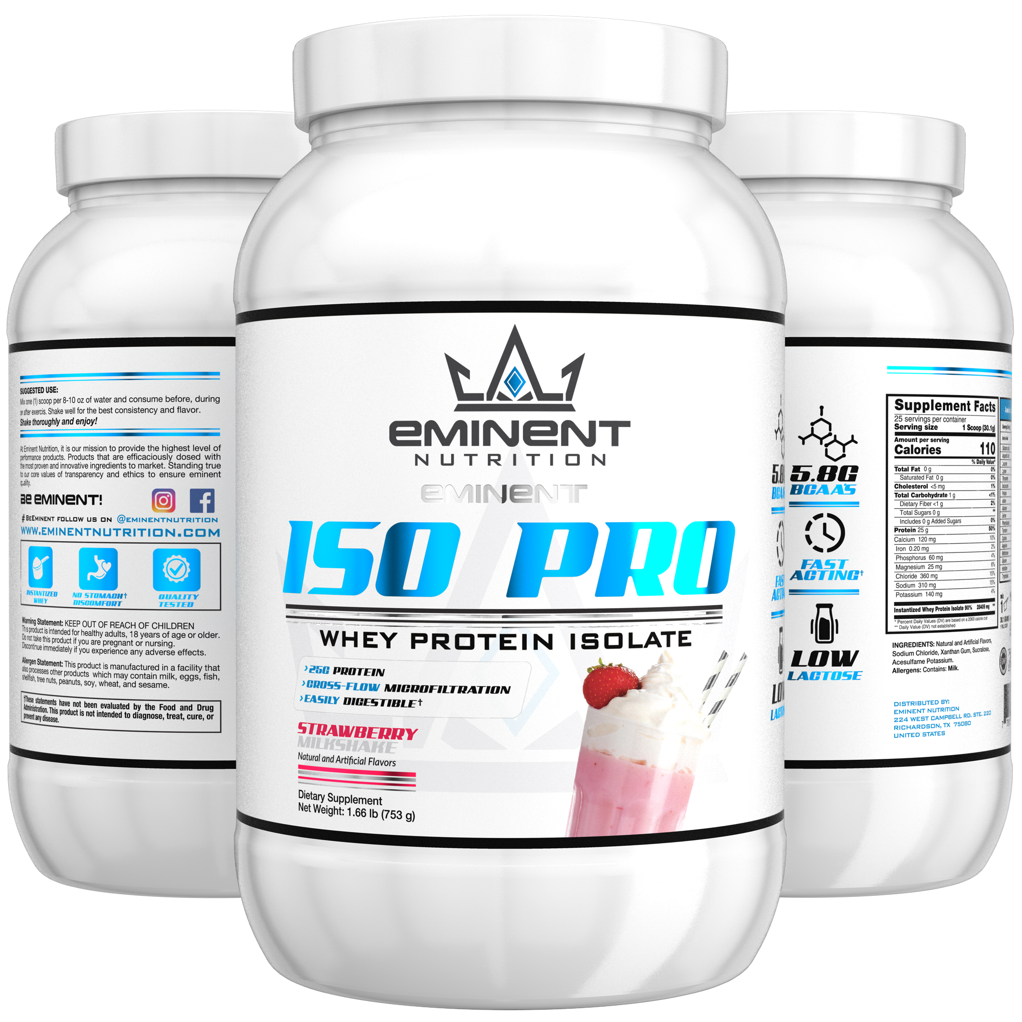 Strawberry Milkshake Eminent ISO | ISO Pro-2
