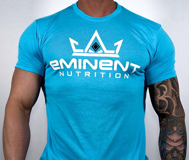 Blue Eminent Graphic Tee-1