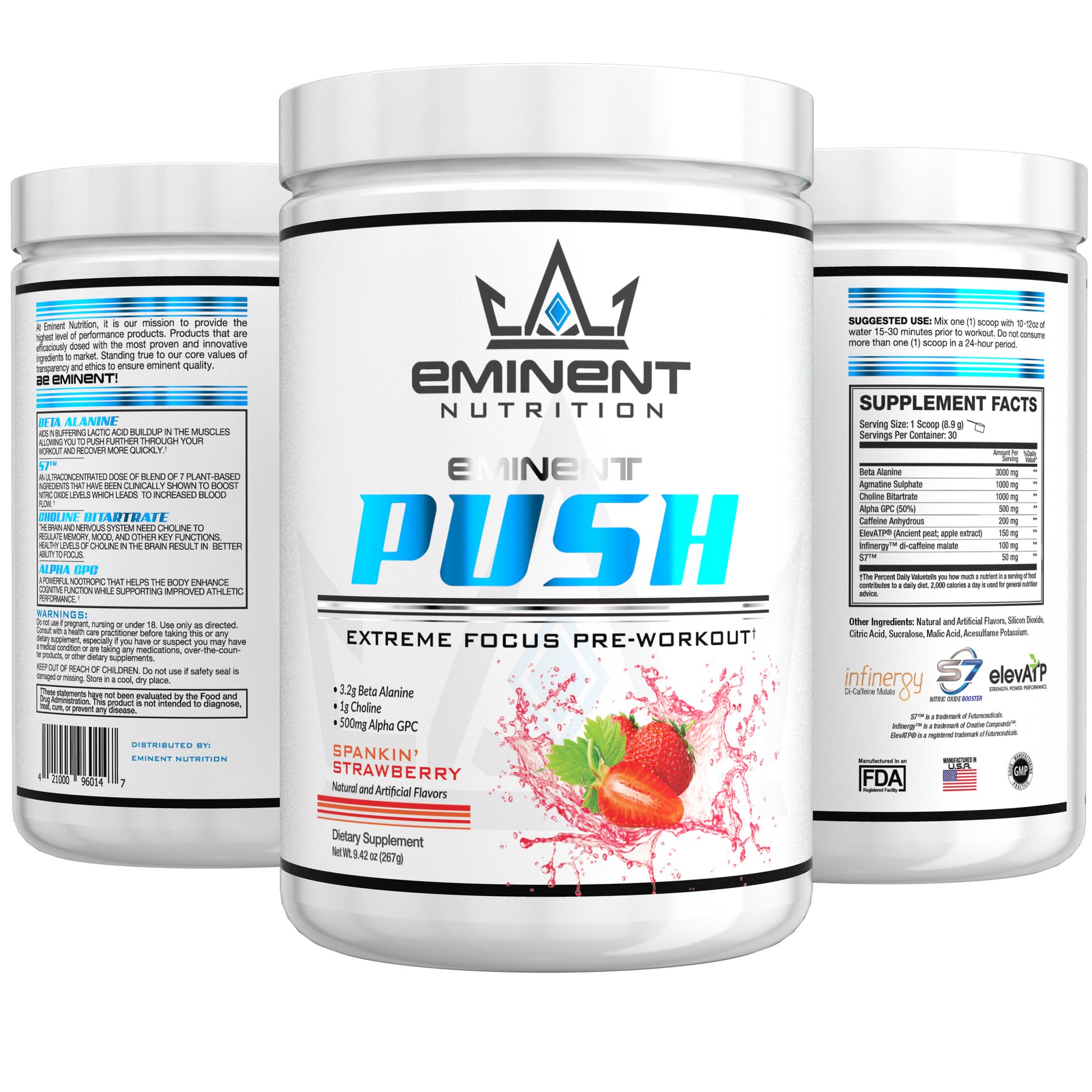 Spankin' Strawberry Eminent Push | Pre-Workout-2