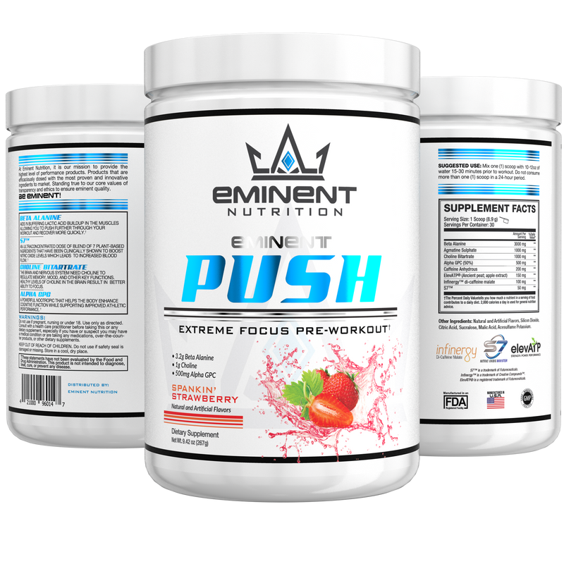 Spankin' Strawberry Eminent Push | Pre-Workout-2
