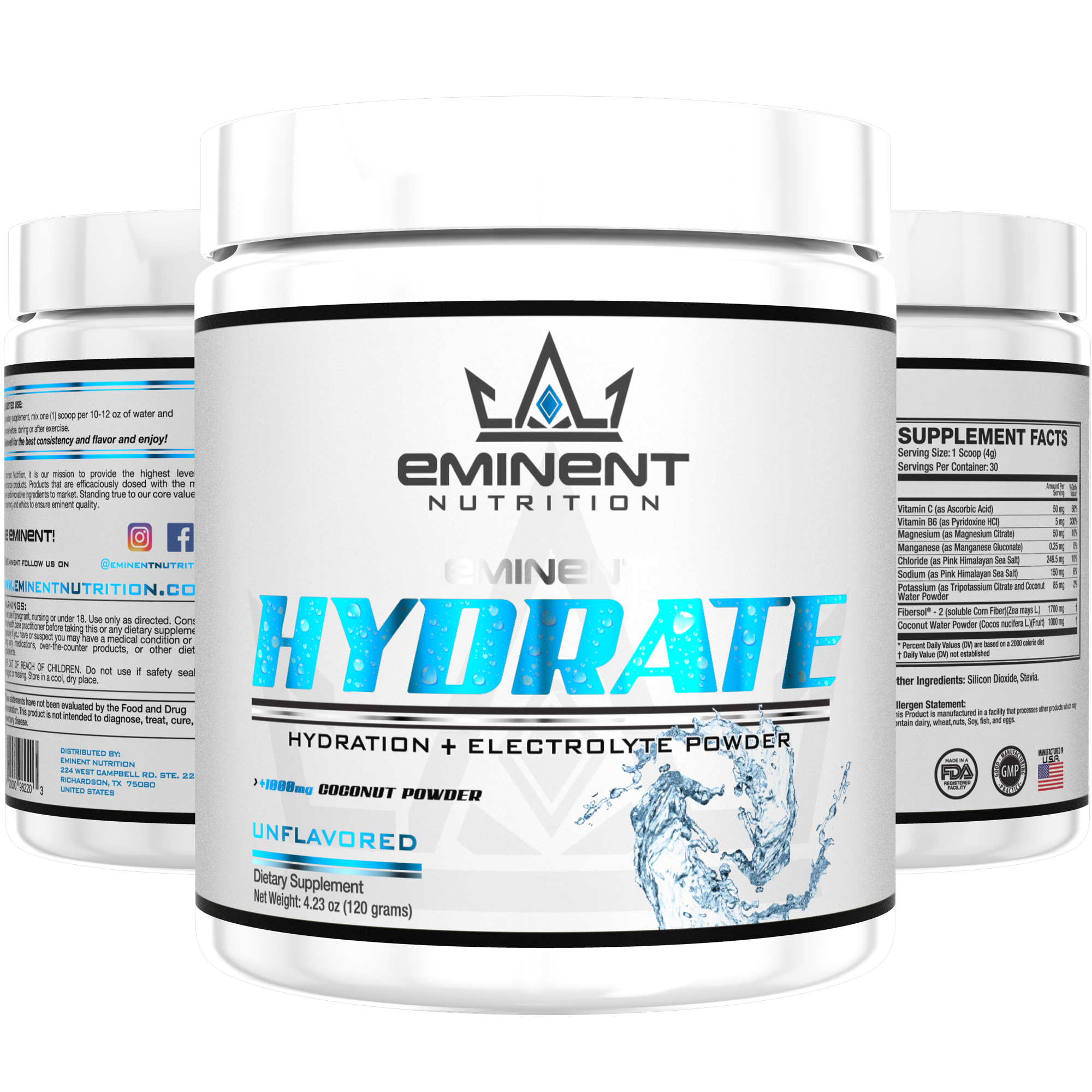 Eminent Hydrate | Hydration and Electrolytes