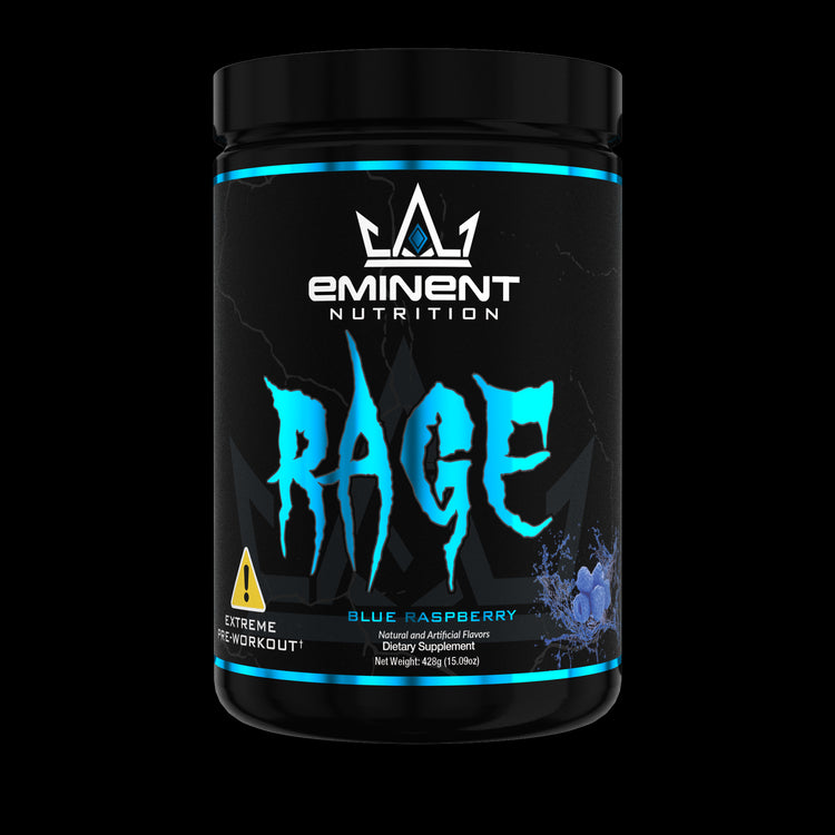 Blue Raspberry | Eminent Rage Extreme Pre-Workout – Eminent Nutrition
