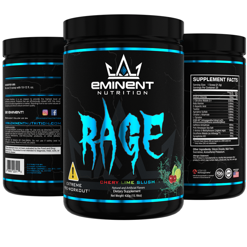 Cherry Lime Slush | Eminent Rage Extreme Pre-Workout-2