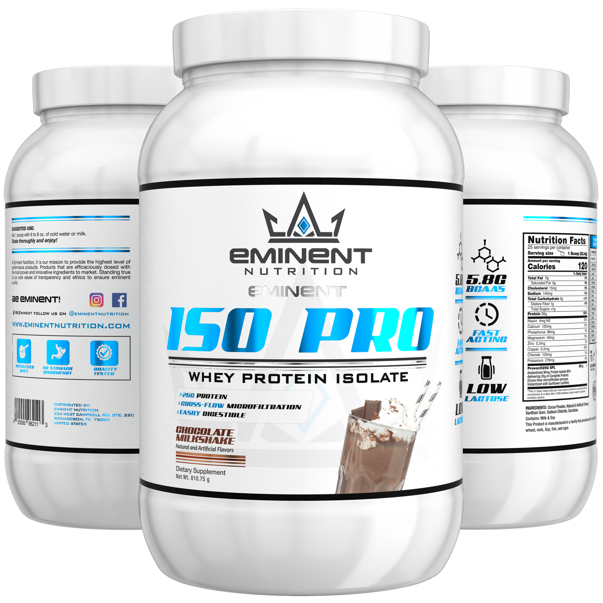 Chocolate Milkshake Eminent ISO | ISO Pro-2