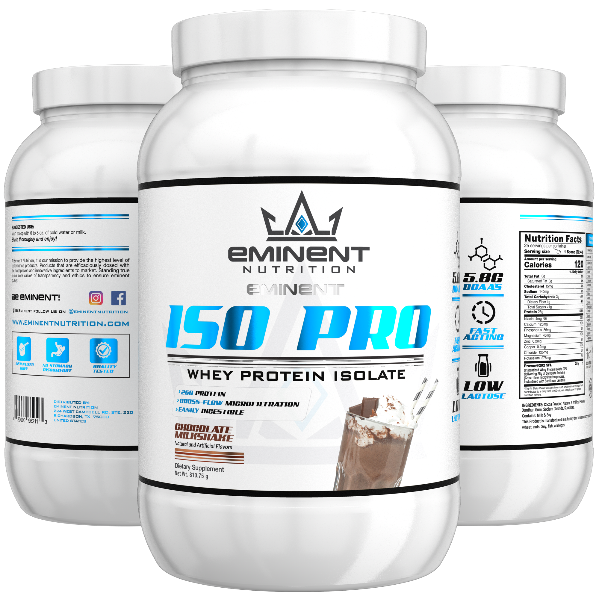 Chocolate Milkshake Eminent ISO | ISO Pro